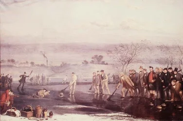 Curling a Rowyards Loch