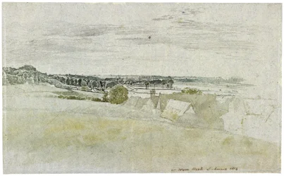 Veduta di Amwell Hill, vicino a Ware, nell