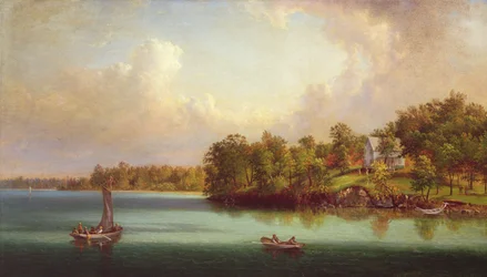 Giornata estiva sul lago, c.1880