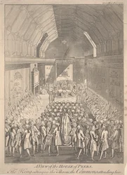 Una vista della Camera dei Lord