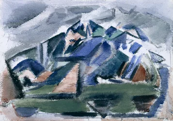 La montagna, Taos, Nuovo Messico
