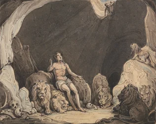 Daniele nella fossa dei leoni