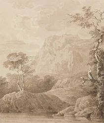 Paesaggio fluviale roccioso