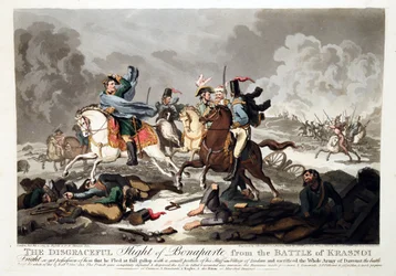 La fuga di Bonaparte dalla battaglia di Krasnoi