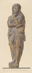 Figura del carro del circo: Musa