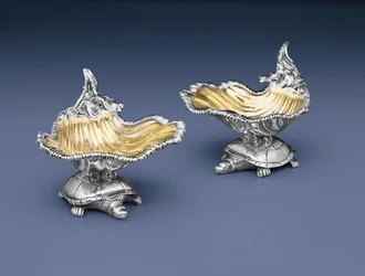 Coppia di saliere di Giorgio IV, 1820