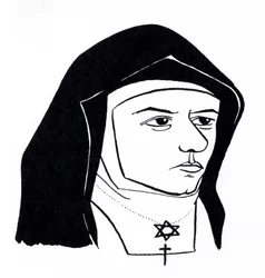 Edith Stein, alias Santa Teresa Benedetta della Croce, è stata filosofa, femminista, monaca carmelitana e martire.