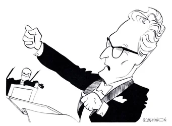 Otto Klemperer - caricature