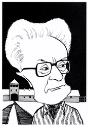 Primo Levi, caricature