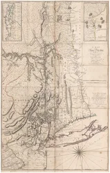Mappa della provincia di New York... di Capitano Montresor