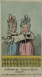 Un duetto al concerto di Hanover Square, 1788