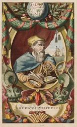 Ritratto di Amerigo Vespucci, 1671