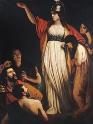 Boadicea che arringa i Britanni