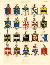 Stemmi dei baronetti britannici; tavola LXXXIX