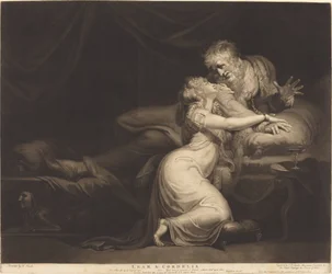 Lear e Cordelia
