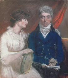 Ritratto di Benjamin Thompson e sua moglie