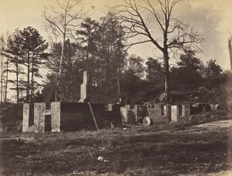 Rovine a Gaines Mill, Virginia, aprile 1865