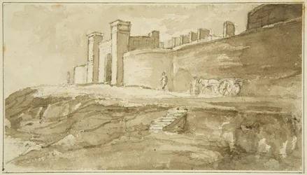 Porta del Lodge al Nuovo Carcere