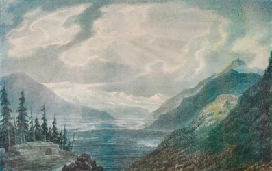 Una valle alpina