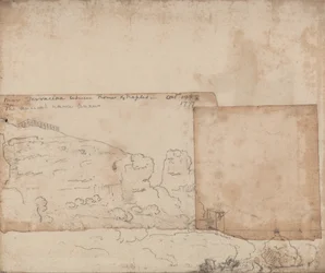 Nei pressi di Terracina, tra Roma e Napoli, ottobre 1777