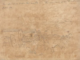 Parte di Padova dalle mura