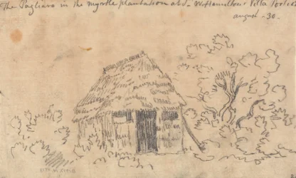 Il Pagliaro nella piantagione di mirto alla villa di Sir William Hamilton, Portici