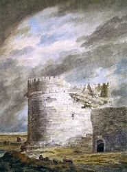 La tomba di Cecilia Metella, Capo di Bove, vicino a Roma