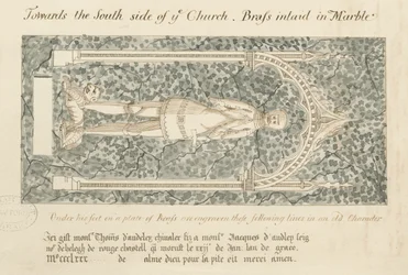 Monumenti di Audley - "Thomas de Audley"