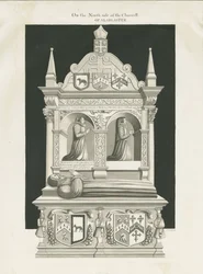 Chiesa di Eccleshall - Tomba del vescovo William Overton