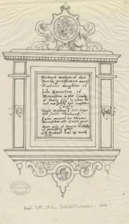 Chiesa di Rugeley (Vecchia) - Monumento a Richard Weston