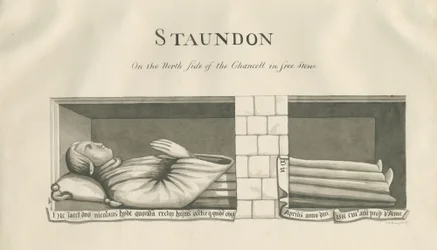 Standon Church - Tomba Murale di Nicholas Hyde