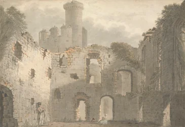 Castello di Conway, una vista dell