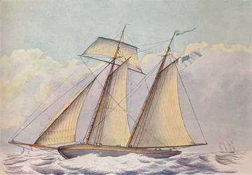 Schooner americano a vele quadre