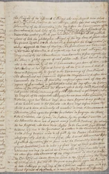 Lettera di John Row, studente a St Andrews, a suo zio, 1691