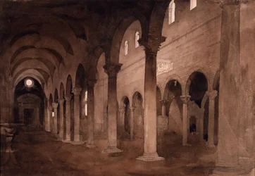 Interno di San Frediano, Lucca