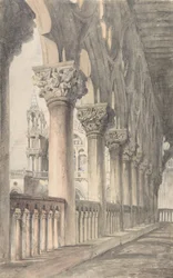 Loggia del Palazzo Ducale, Venezia, 1849-50