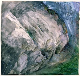 Rocce e vegetazione a Chamouni, 1854