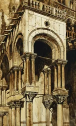 Il portico sud-ovest di St.