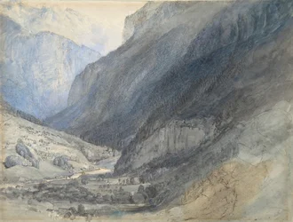 La valle di Lauterbrunnen, Svizzera
