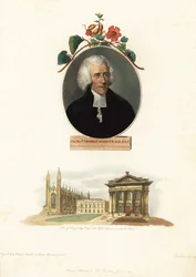 Thomas Martyn, Professore di Botanica, Università di Cambridge, 1799 (incisione)