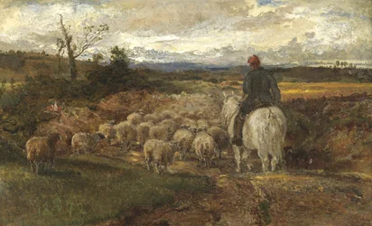 Una strada del Sussex, 1872