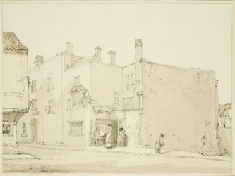 Fronte del Newgate, Narrow Wine Street