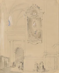 La tomba di Hendrick van Balen (1575-1632), Anversa, 7 settembre 1832