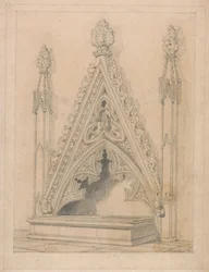 Un monumento nella chiesa di Raveningham, Norfolk