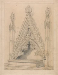 Un monumento nella chiesa di Raveningham, Norfolk