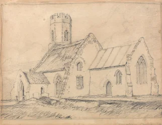 Chiesa di Brampton, Norfolk, da Sud-Est