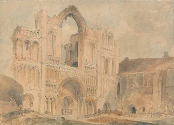Priorato di Castle Acre, Norfolk, facciata ovest
