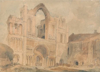 Priorato di Castle Acre, Norfolk, facciata occidentale