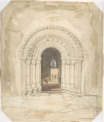 Portale, chiesa di Heckingham