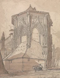 Estremità orientale di Saint Jacques a Dieppe, Normandia